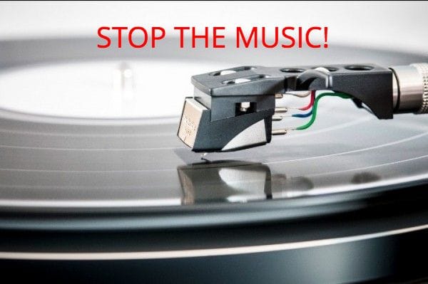 Stop the music