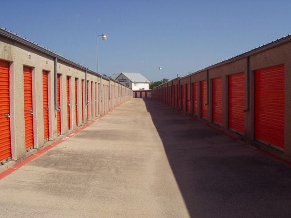 Picture of outdoor storage unit doors