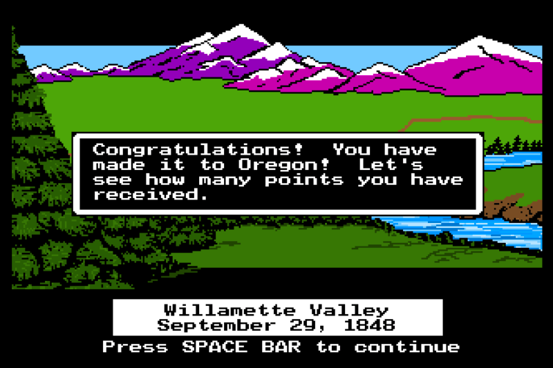 Money and Life Lessons from The Oregon Trail