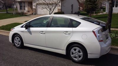 Our Toyota Prius, up for sale
