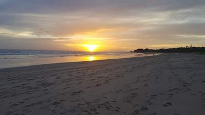 Sunset at Playa Guiones